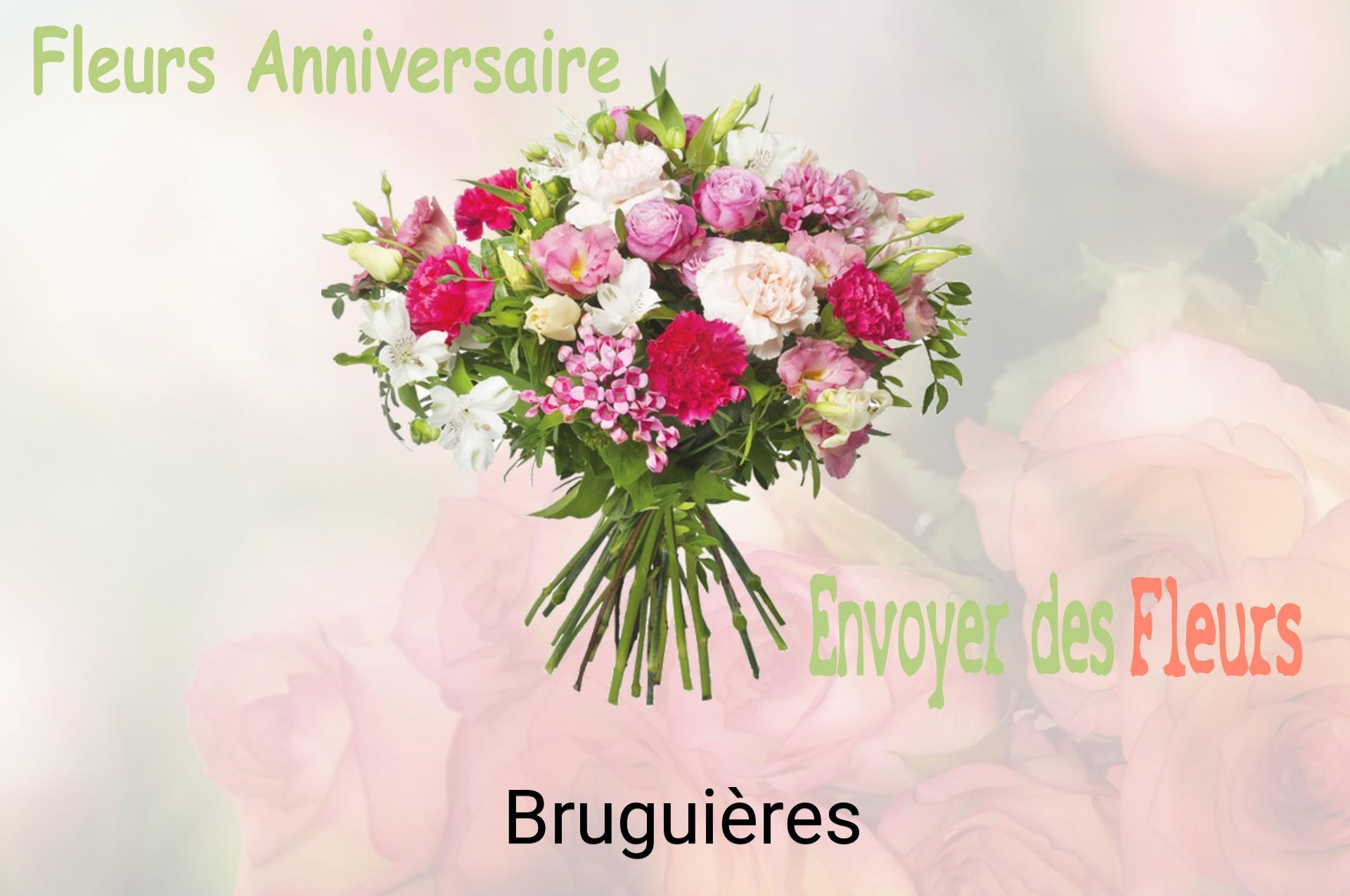 Bouquet de fleurs d’anniversaire livré à Bruguières